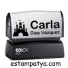 Sello textil personalizado "Castillo" - Imagen 2