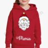 Sudadera  navidad personalizada papa noel - Imagen 2