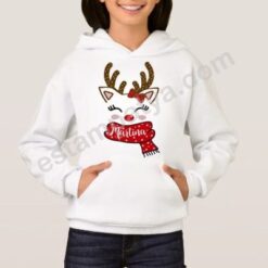 Sudadera personalizada navidad reno
