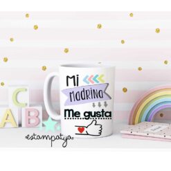 Taza Mi Madrina Me gusta