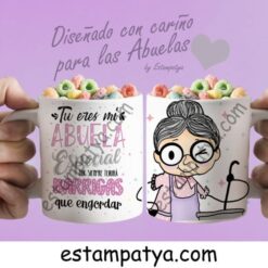 Taza Tu eres mi Abuela especial que siempre tendrá...