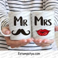 Tazas San Valentín Mr & Mrs