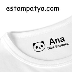 Sello textil personalizado "Panda"