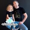 Camiseta papá the dad of us padre e hija