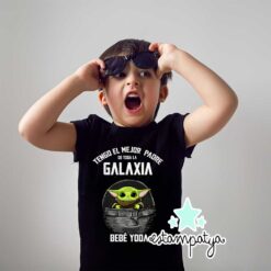 camiseta tengo el mejor padre de toda la galaxia