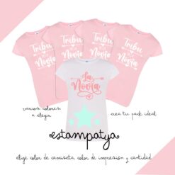 Camisetas despedida de soltera la tribu de la novia