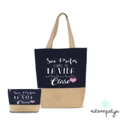 Bolsa profe la vida no tendría tanta clase