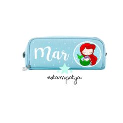 estuche cole personalizado sirenita