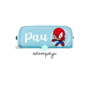 Estuche cole personalizado superheroes