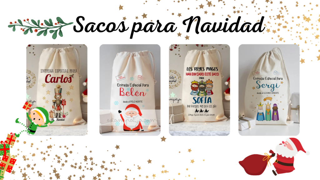 sacos navidad 2023