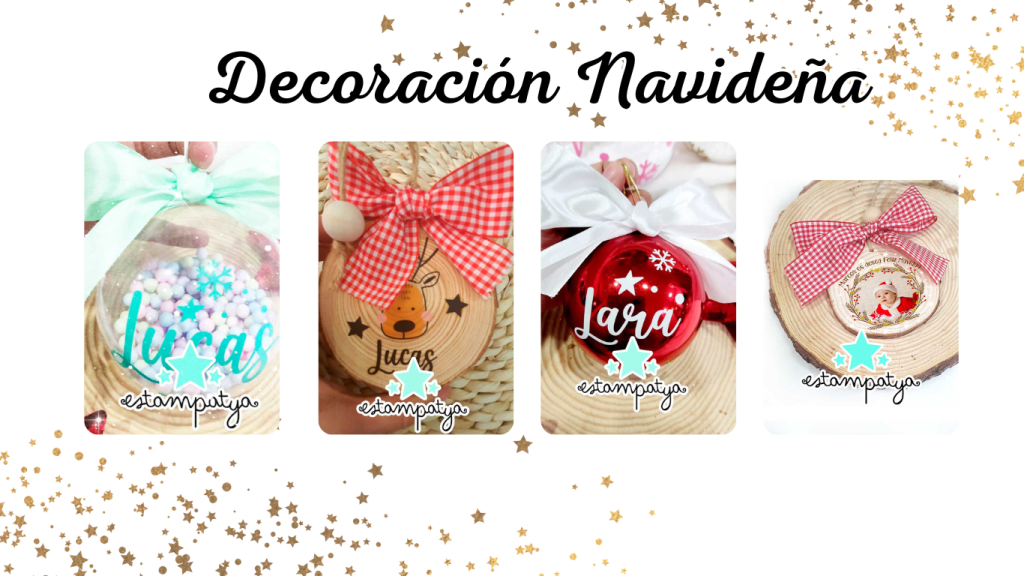 adornos para navidad personalizados