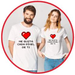 Camisetas de Pareja Personalizadas