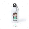 Botella para invitados diseño india 4
