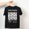 Camiseta Only you personalizada diseño girlfriend