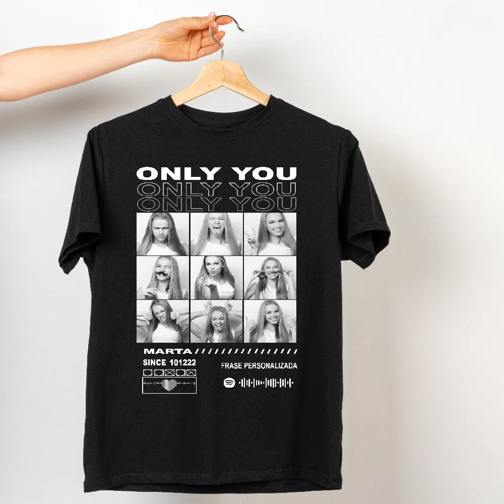 Camiseta Only you personalizada ⋆ Estampatya - Main Image