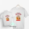 Camiseta feliz día del padre cacao. Pack camisetas padre e hijos 2