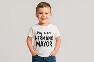 camisetas para hermanos mayores
