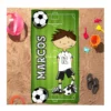 Toalla personalizada Fútbol niños