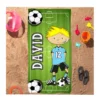 Toalla personalizada Fútbol niños 4