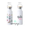 Botella ser profe personalizada, regalo para profesores y maestros con nombre