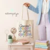 Totebag Personalizada "Gracias Profe" - Regalo Fin de Curso - Imagen 2